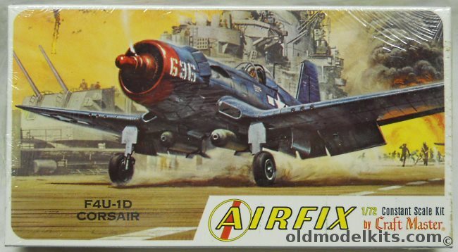 Airfix 1/72 F4U-1D Corsair Craftmaster Issue - (F4U1D), 1201-50 plastic model kit